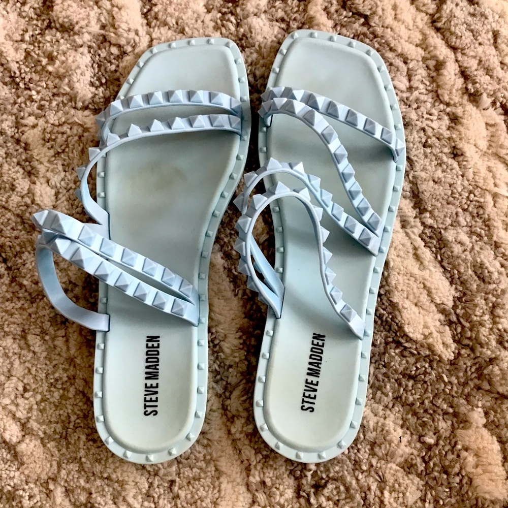 Steve Madden Blue Sz. 9 Slides